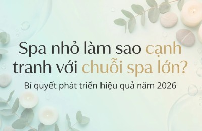 Spa Nhỏ Làm Sao Cạnh Tranh Với Chuỗi Spa Lớn? Bí Quyết Phát Triển Hiệu Quả ăm 2026